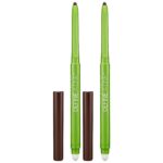 Maybelline New York Define-a-line Eyeliner Makeup Brownish Black 2 Count
