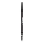 Maybelline Brow Ultra Slim Defining Eyebrow Makeup Mechanical Pencil With 1.55 MM Tip And Blending Spoolie For Precisely Defined Eyebrows Black 0.003 oz.
