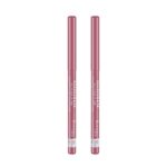 Rimmel Exaggerate Lip Liner Eastend Snob 2 Count