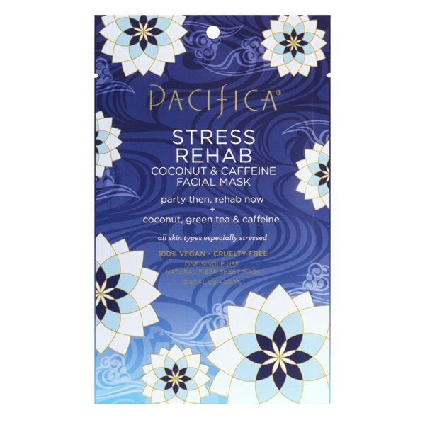 Pacifica Stress Rehab Coconut & Caffeine Facial Mask 1Count