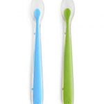 Munchkin Gentle Silicone Spoon Blue/Green