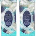 Pacifica Coconut milk underarm Deodorant Wipes