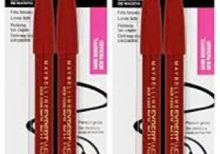 Maybelline New York Expert Wear Twin Brow & Eye Pencils Makeup Velvet Black 2 Count Twin