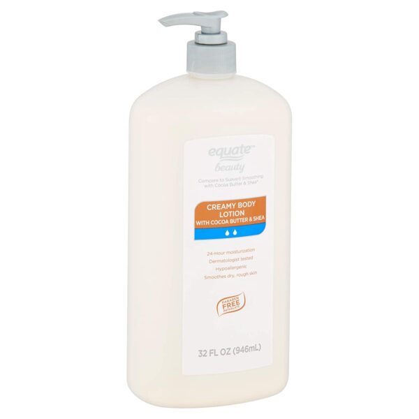 Equate Beauty Creamy Body Lotion with Cocoa Butter & Shea 32 fl oz