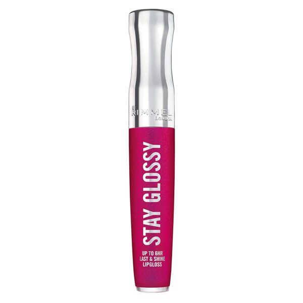 Rimmel Stay Glossy Lip Gloss Pop Fizz Pink Pack of 1